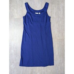 New York & Company Blue Stretch  Sleeveless Dress  Women's Small 6 NWT